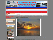 Tablet Screenshot of caribbeanisles.net
